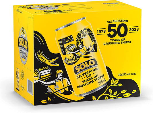 Solo Lemon Soft Drink 30 x 375ml