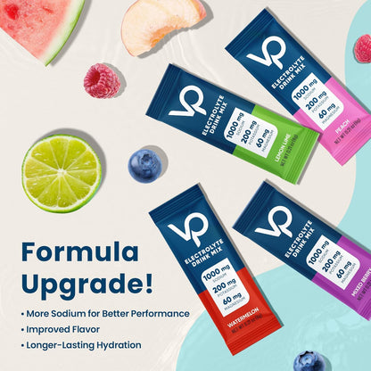 Venture Pal High Sodium Sugar-Free Electrolyte Powder Pac-30 Sticks