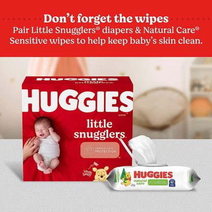 Huggies Little Snugglers Baby Diapers, Size 1 (up to 14 lb.), 198 Pack