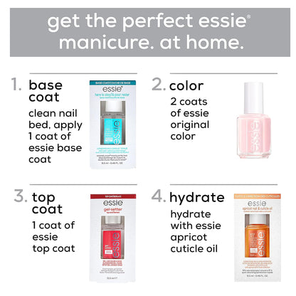 essie Nail Care, 8-Free Vegan, Apricot Nail and Cuticle Oil, softened and nourished cuticles, 0.46 fl oz