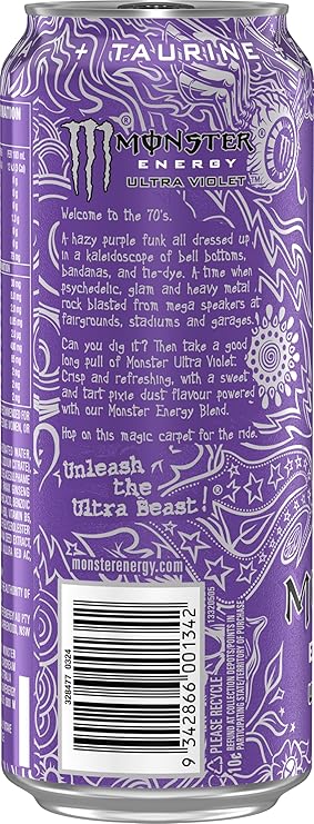Monster Energy Drink Ultra Violet 24 x 500mL
