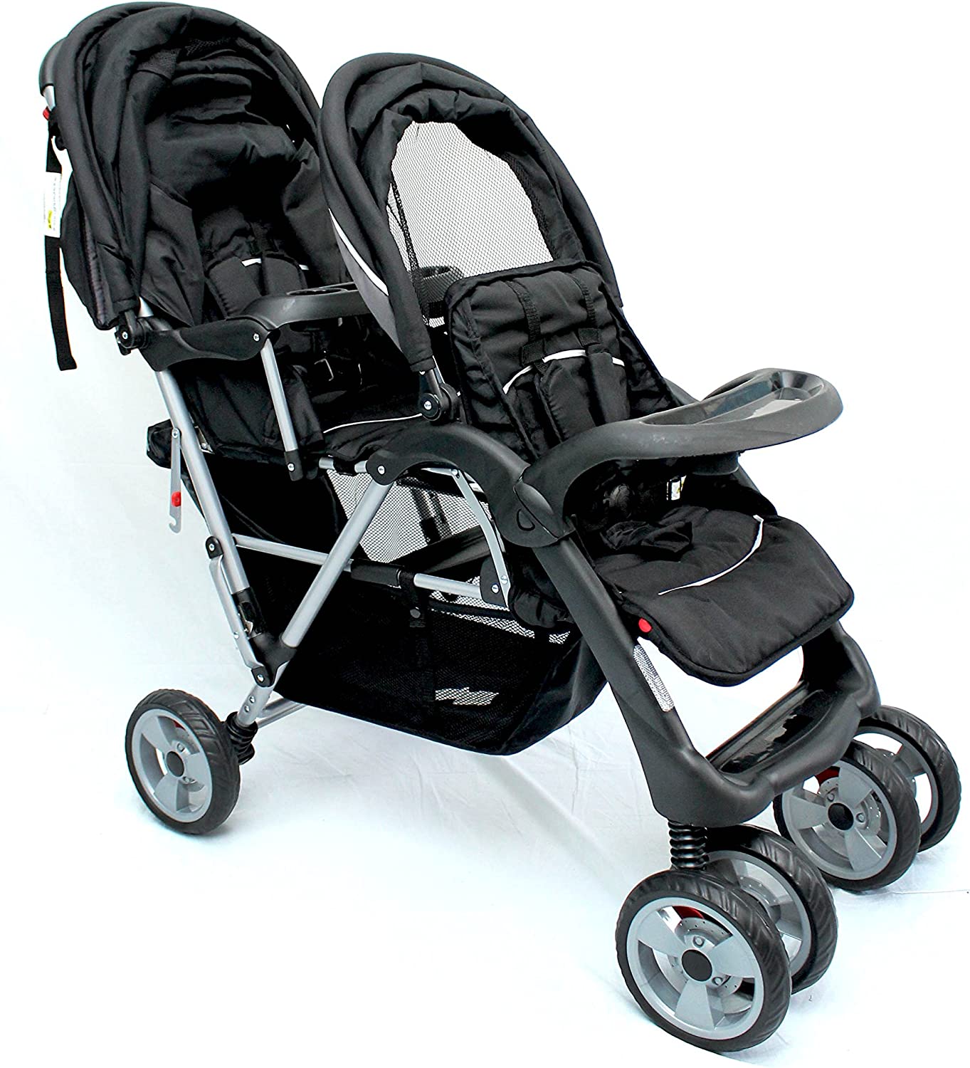 Tandem Stroller Twin Pram New Born to Toddler