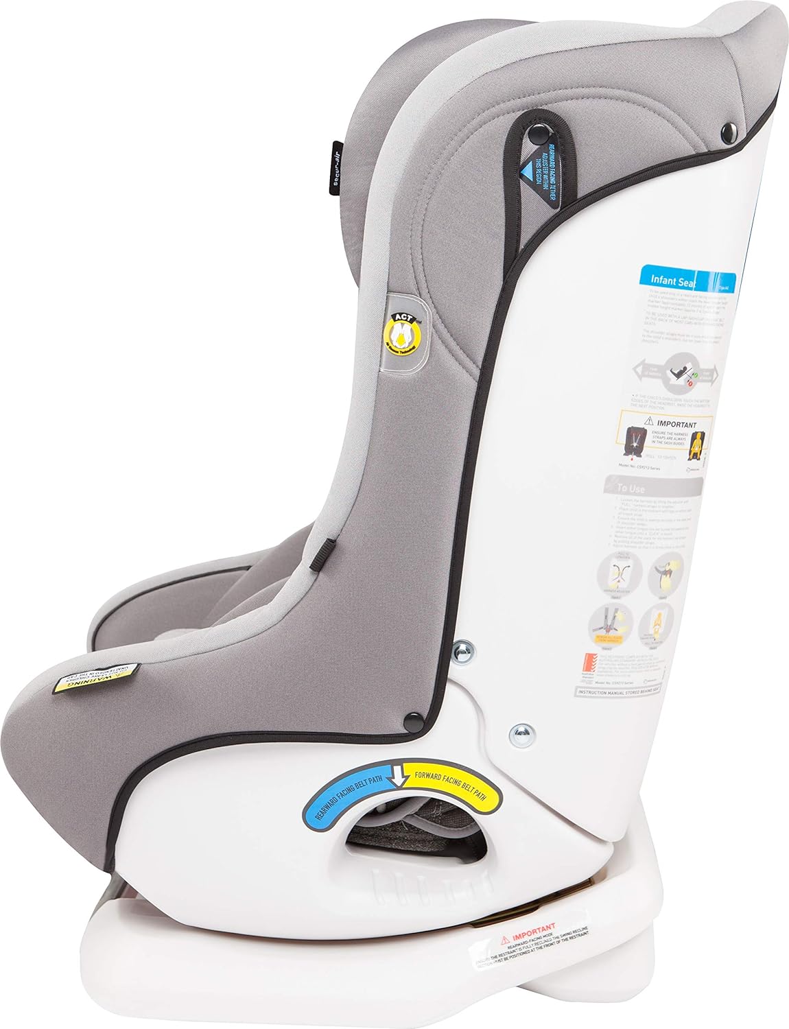 Achieve Premium Convertible Car Seat 0 to 8 Years, Day (CS9213)