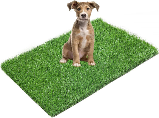 Grass for Dogs, Potty Grass Mat with Drainage Holes, Super Easy Cleaning(1 Pack)