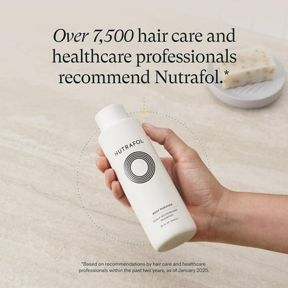 Nutrafol Shampoo, Cleanse and Hydrate Hair and Scalp, Improves Hair Volume, Strength and Texture 240ML
