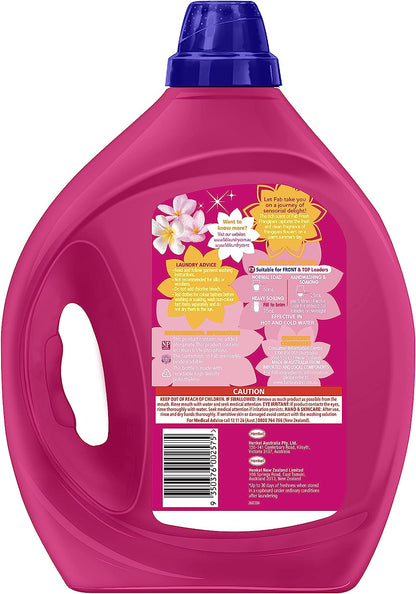 Fab Fresh Frangipani Laundry Liquid Detergent, 4 Ltrs