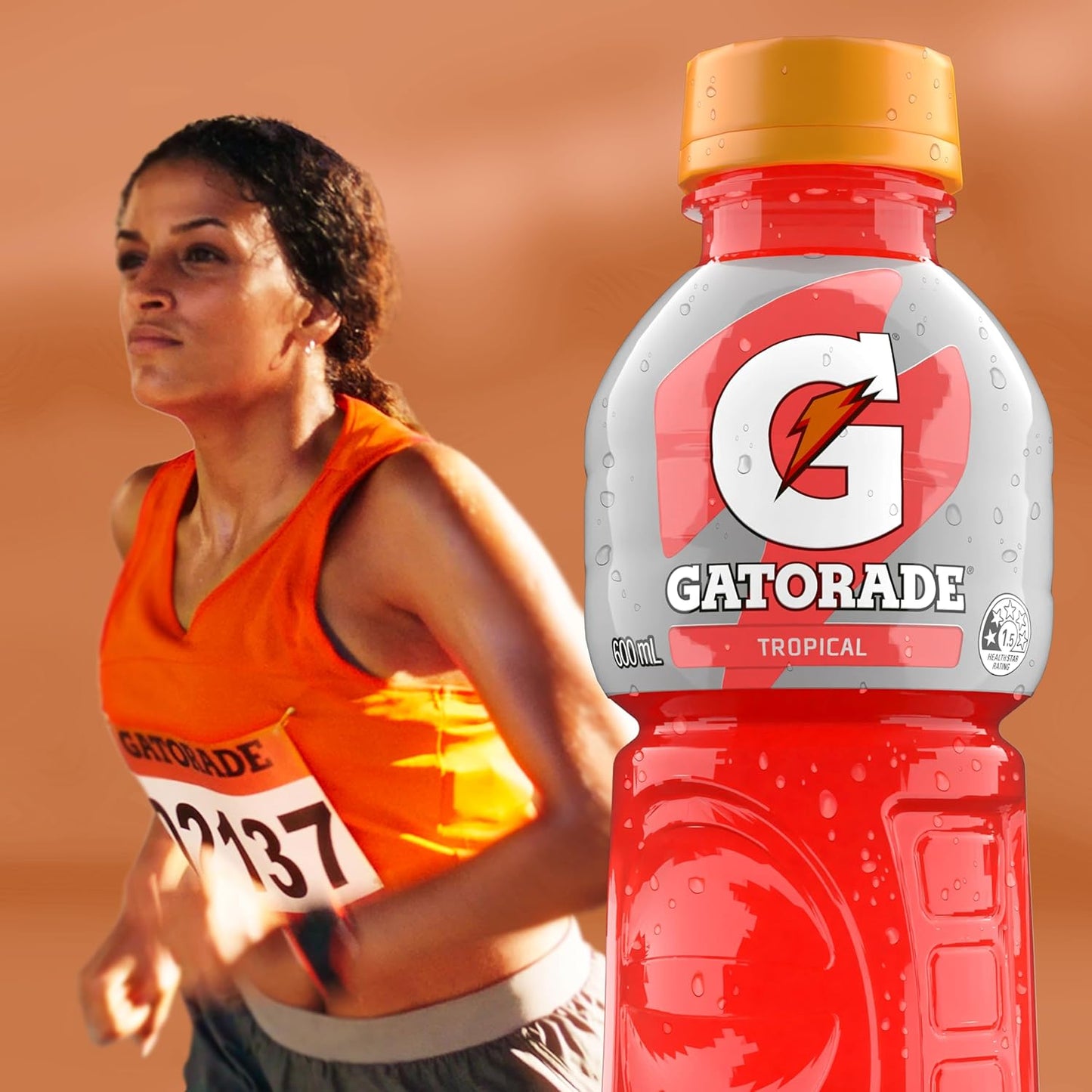 Gatorade Tropical Sports Drink, 12 x 600ml