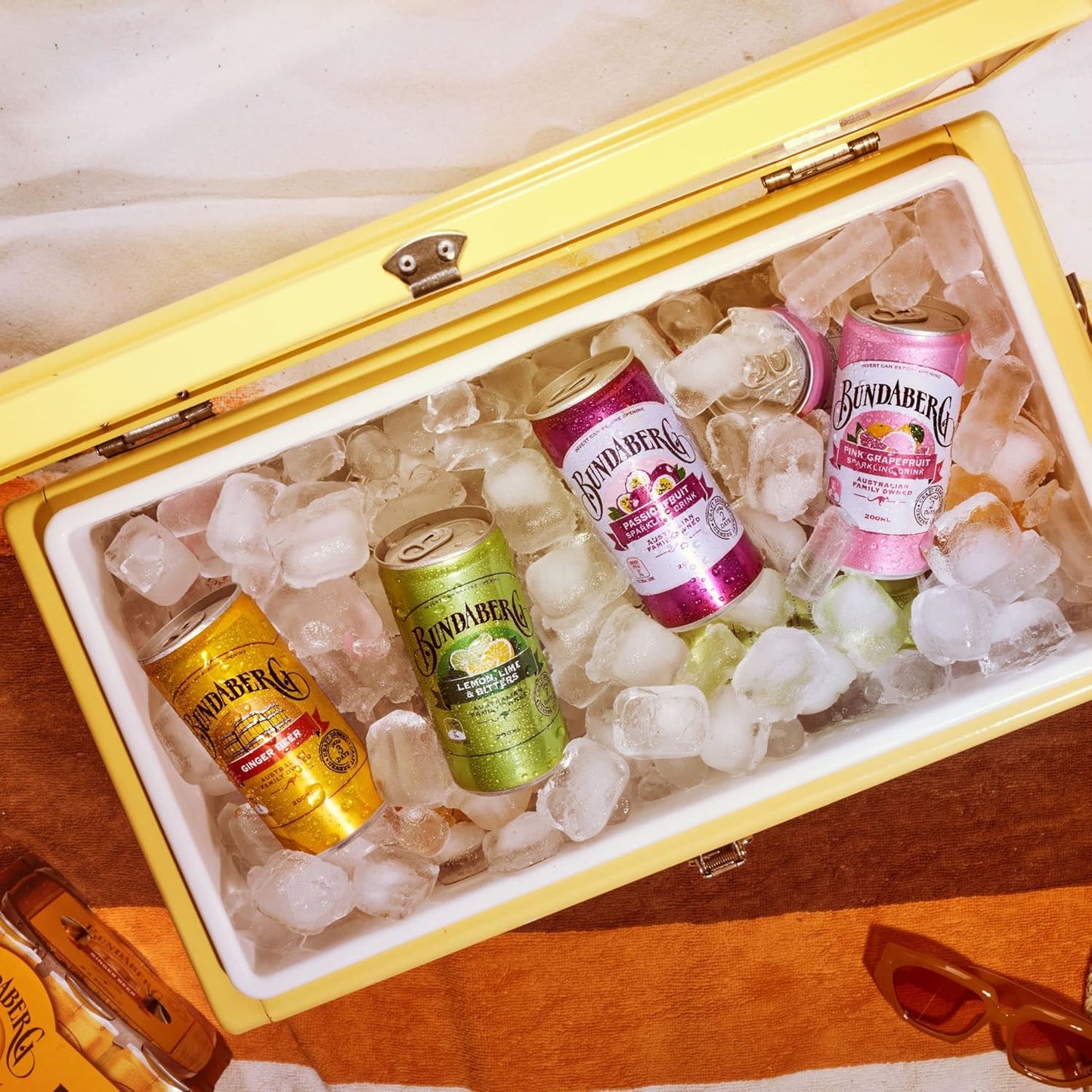 Bundaberg Pink Grapefruit Mini Cans - 24 Pack