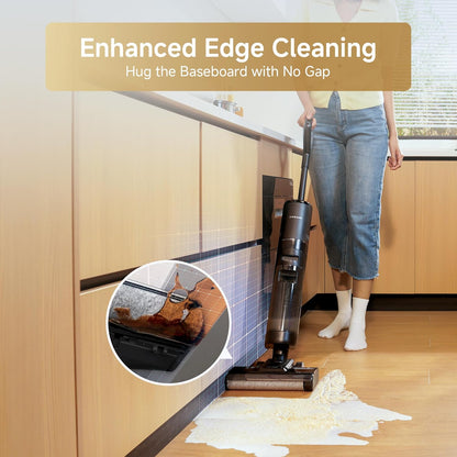 dreame G10 Wet Dry Vacuum Cleaner, Cordless Vacuum Mop All in One with Auto Self-Cleaning, Up to 30 Mins Runtime, Cordless Floor Cleaner Machine for Hard Floors, Edge Cleaning Wet Dry Vacuum