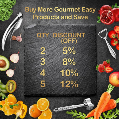 Meat Tenderizer Tool Ultra Sharp Needle Blades 100% Stainless Steel - Heavy Duty Kitchen Gadgets - Hand Held Meat Tenderizer Needle Tool - Cooking Gadgets for Tenderizing Chicken, Steak, Veal, BBQ