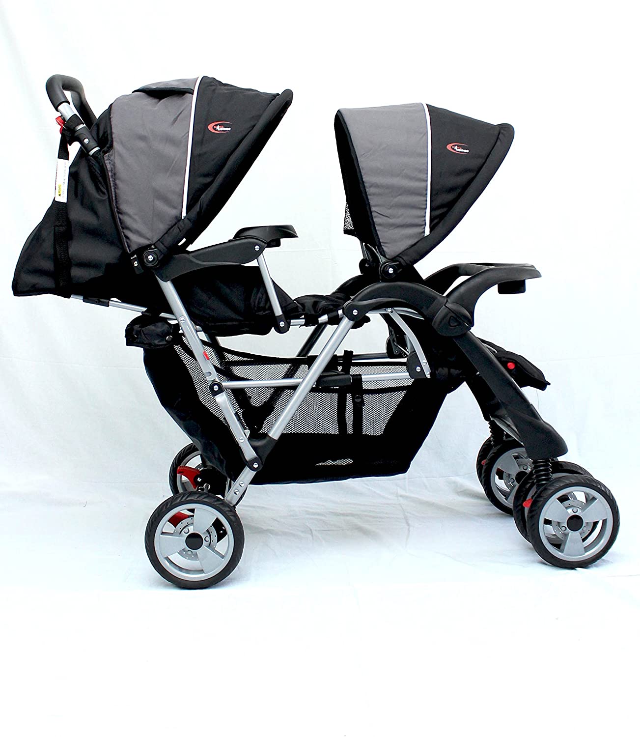Tandem Stroller Twin Pram New Born to Toddler