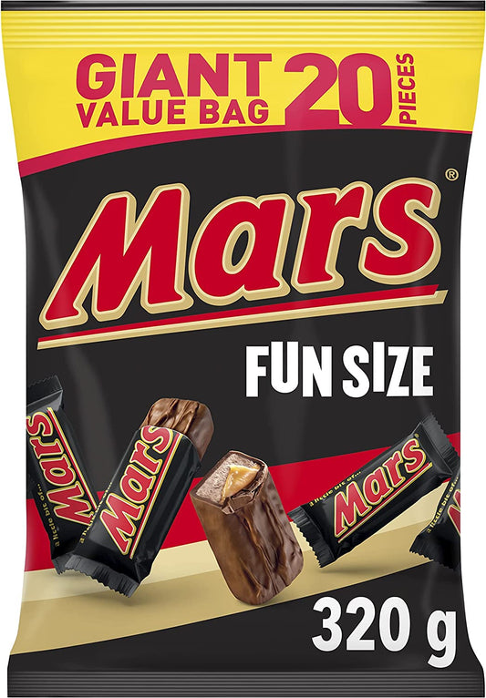 Mars Chocolate Snack & Share Party Bag 20 Pieces 320g