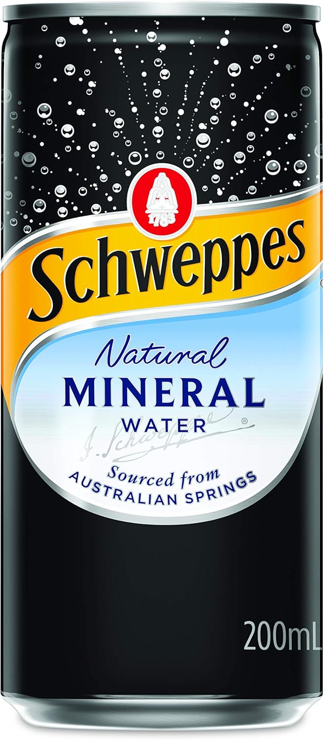 Schweppes Natural Mineral Water, 24 x 200ml