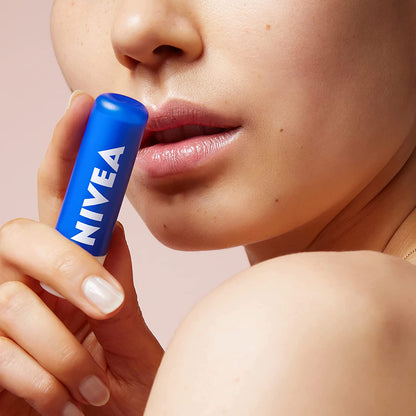 NIVEA Lip Balm Hydro Care with SPF 15 4.8g, Hydrating Lip Balm with Aloe Vera