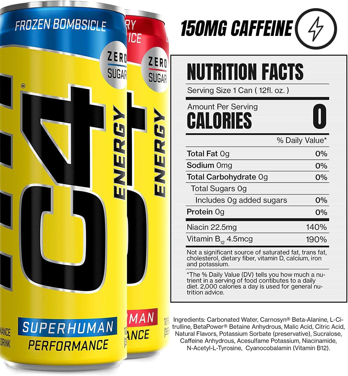 C4 Energy Smart Energy Drinks Variety Pack Sugar Free Pre Workout P c4-energy-smart-energy-drinks-variety-pack-sugar-free-pre-workout-p