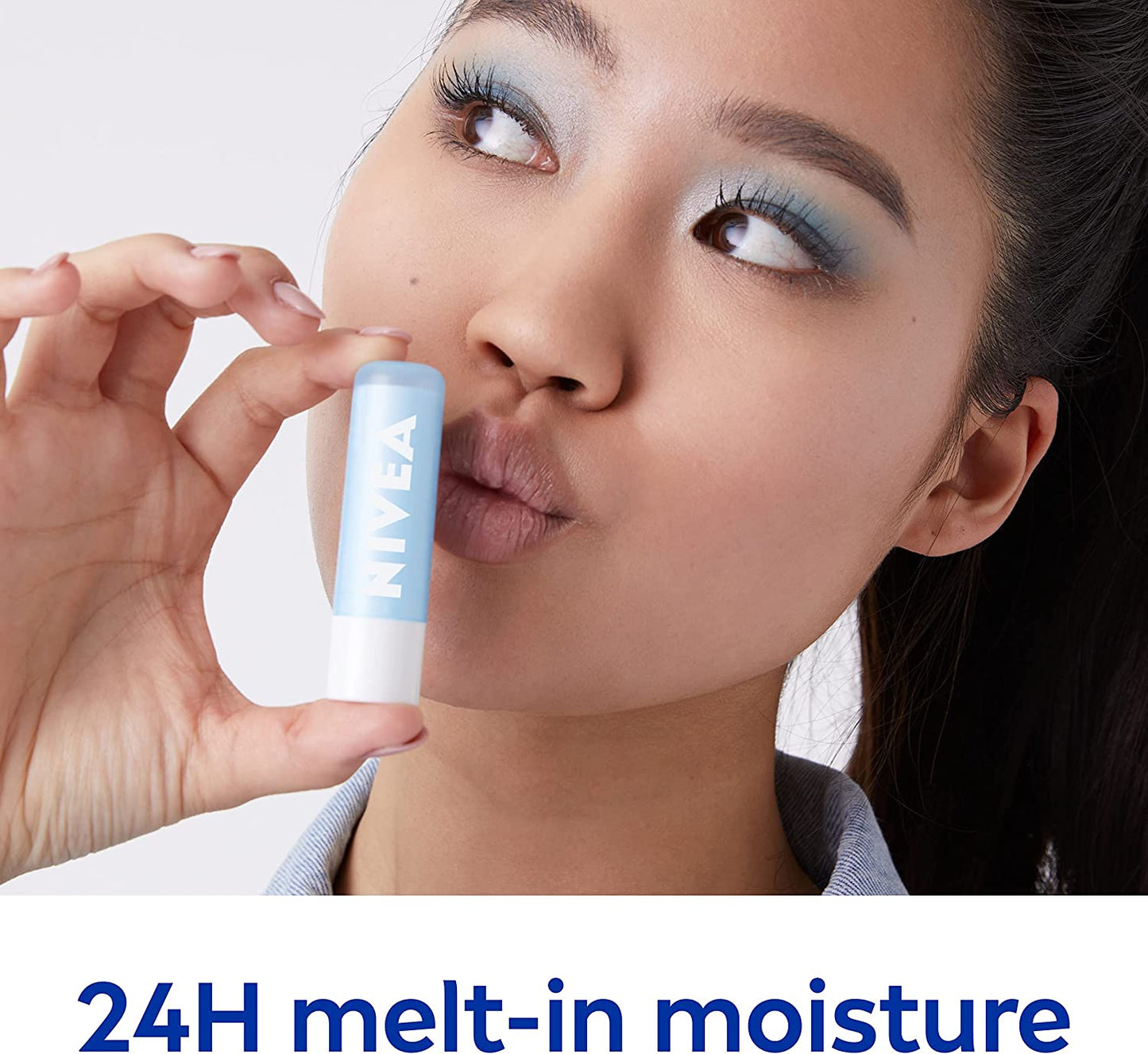 NIVEA Lip Balm Hydro Care with SPF 15 4.8g, Hydrating Lip Balm with Aloe Vera