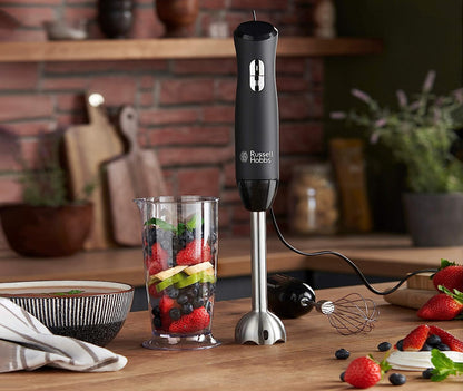 Russell Hobbs RHSM5BLK, Desire Hand Blender, Dishwasher Safe and Detachable Parts, 2 Speeds and Pulse