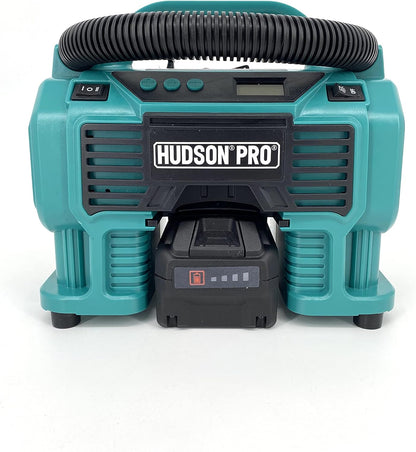 Hudson Pro 23003 18V Lithium Ion Deflator Inflator, Teal