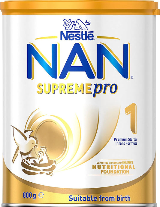 Nestlé NAN SUPREMEpro 1, Suitable from Birth Premium Starter Baby Formula Powder 800gm