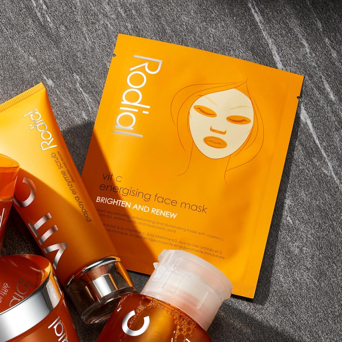 Rodial Mask Rodial Energising Face Mask Vit C (1 Sachet) Under Eye Luminosity Boos ...
