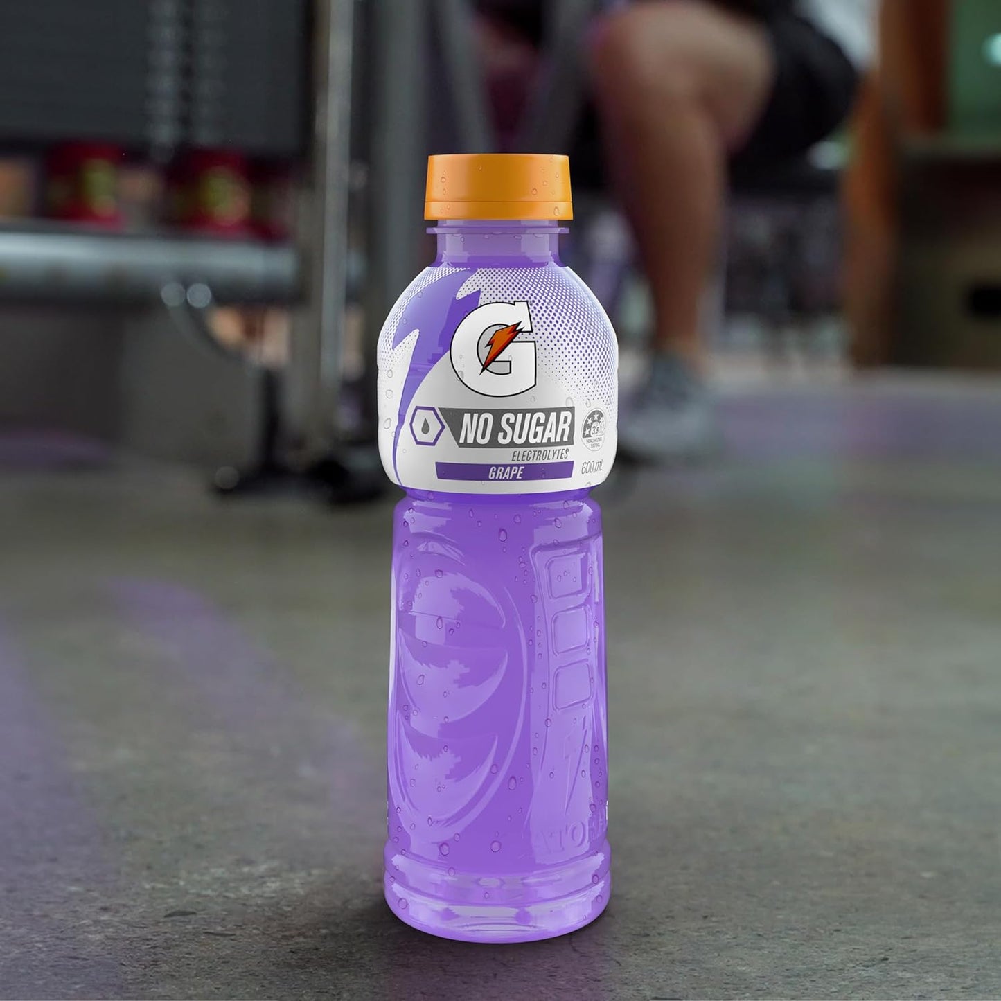 Gatorade No Sugar Grape Sports Drink, 12 x 600ml