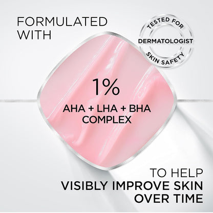L’Oréal Paris Prime Lab Up to 24H Pore Minimizer Face Primer Infused with AHA, LHA, BHA Complex to Smooth and Extend Makeup Wear, 1.01 Fl Oz