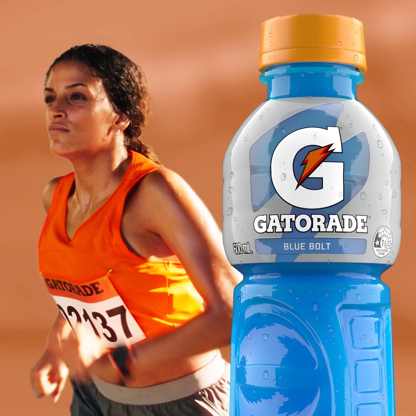 Gatorade Blue Bolt Sports Drink, 12 x 600ml