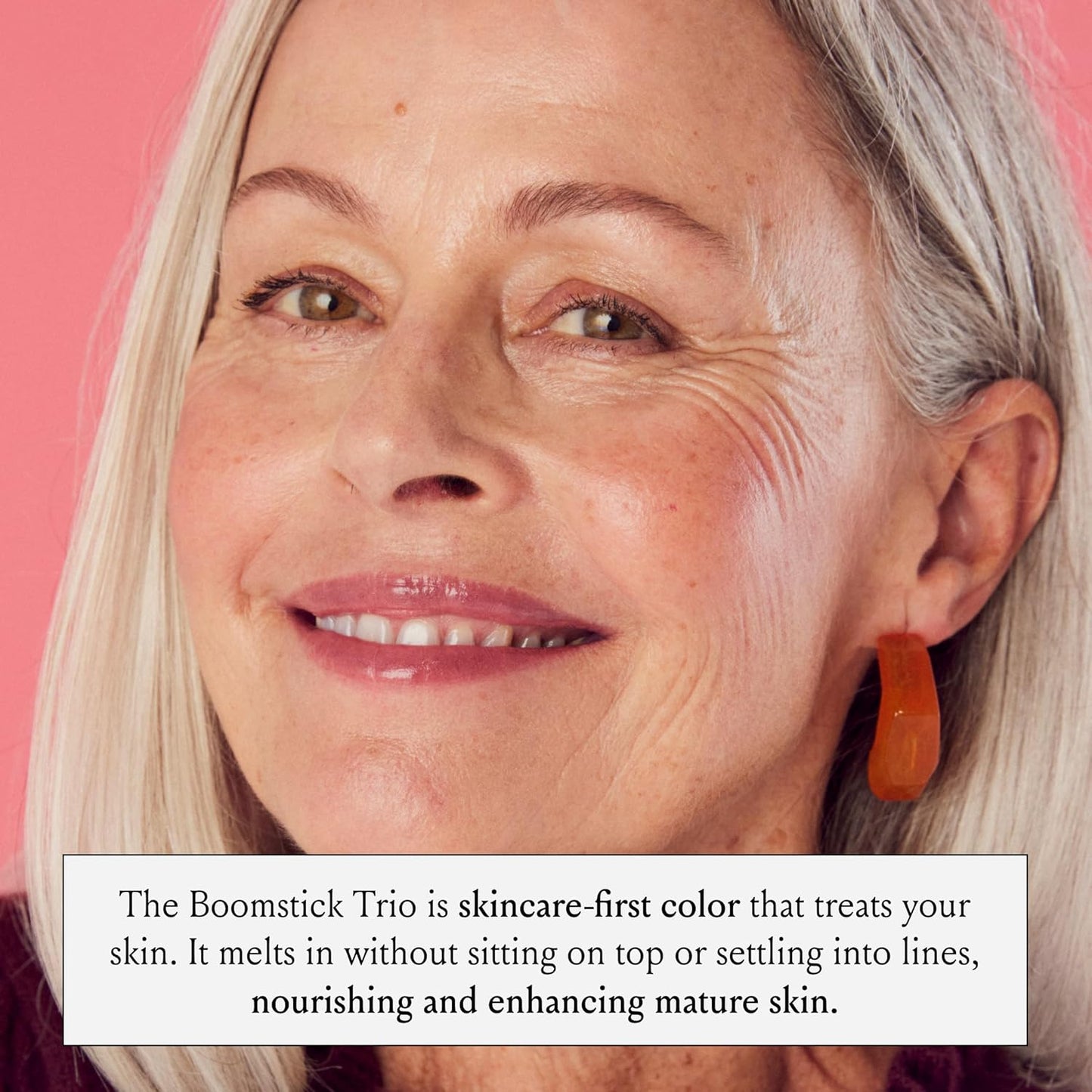 Boomstick Trio ® Color 3 Pack Cream Blush Makeup, Color Blush Stick, Highlighter Stick & Moisturizer for Cheeks, Eyes & Lips, Blendable Vegan Boom Sticks