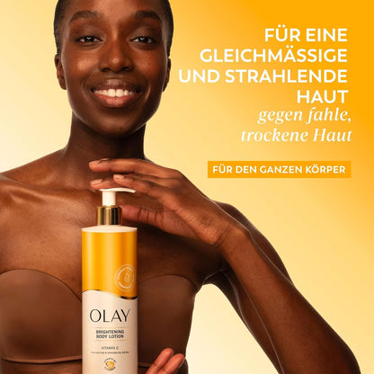 Olay Vitamin C Brightening Body Lotion, 24HR Moisturising Cream