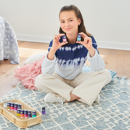 3C4G THREE CHEERS FOR GIRLS - Celestial 12-Pack Nail Polish Tower - Nail Polish Set for Girls and Teens - Includes 12 Vibrant Colors - Non-Toxic Nail Polish for Kids - Ages 8+