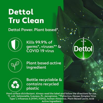 Dettol Tru Clean Antibacterial Multipurpose Cleaning Citrus and Lemongrass 500mL