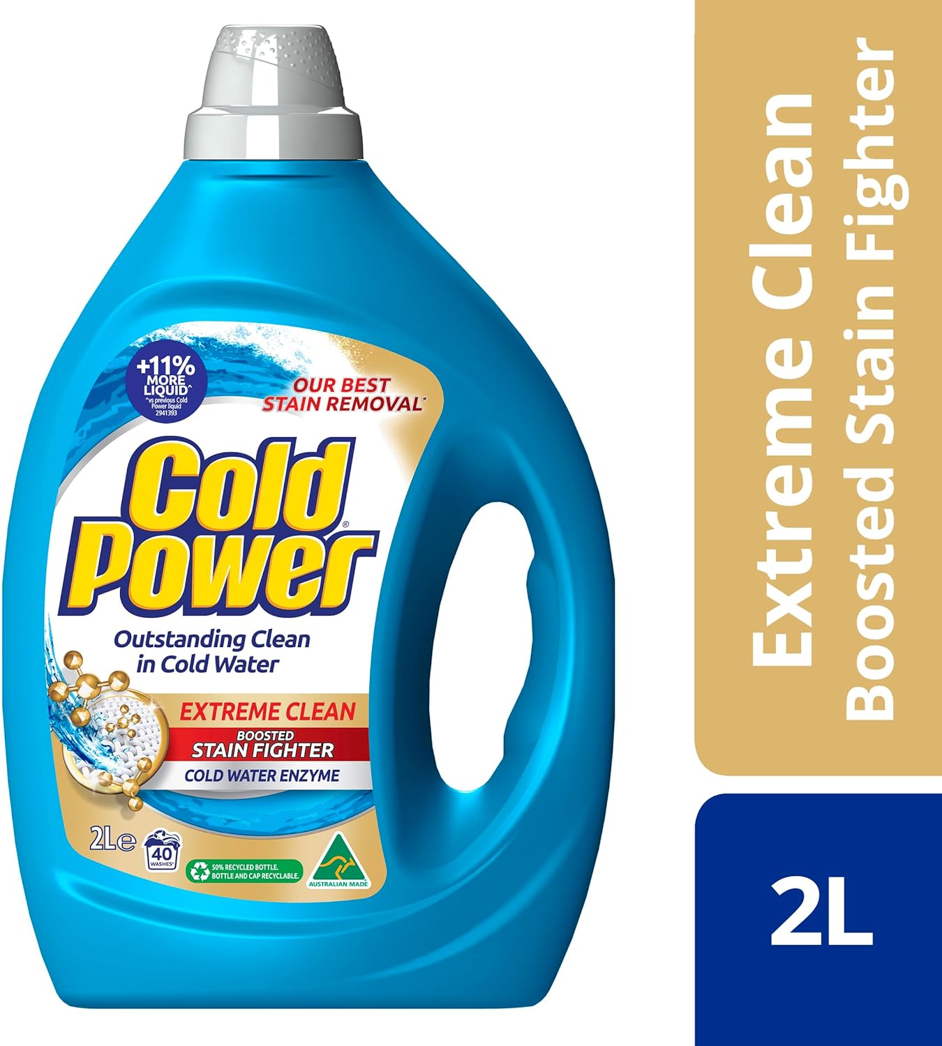 Cold Power Laundry Detergent Extreme Clean 2L