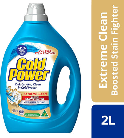 Cold Power Laundry Detergent Extreme Clean 2L