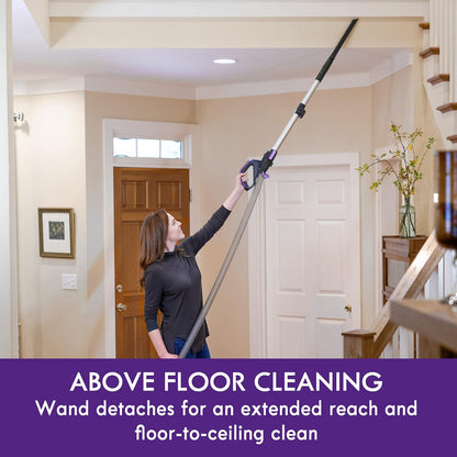 Kenmore BU4018 Intuition Bagged Upright Vacuum Lift-Up Carpet Cleaner 2-Motor Power Suction with HEPA Filter,3-in-1 Combination, Upholstery Tool for Hardwood Floor, Pet Hair, 14 pounds, Purple