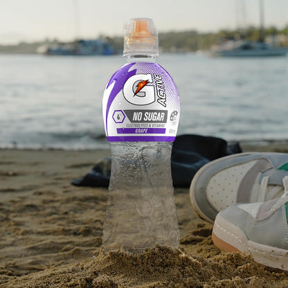 Gatorade Active Grape Electrolyte Water 600 ml (Pack of 12)
