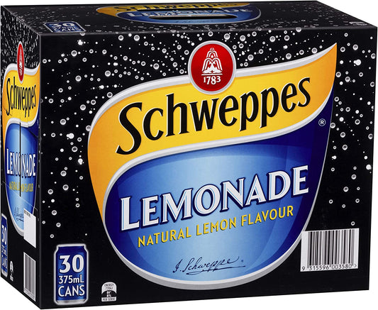 Schweppes Lemonade 30 x 375mL