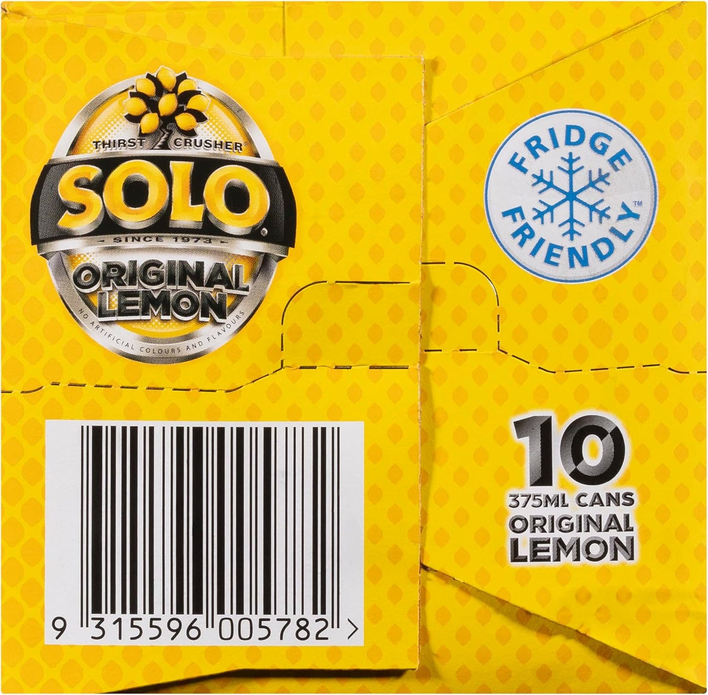 Solo Lemon Soft Drink Can, 10 x 375ml