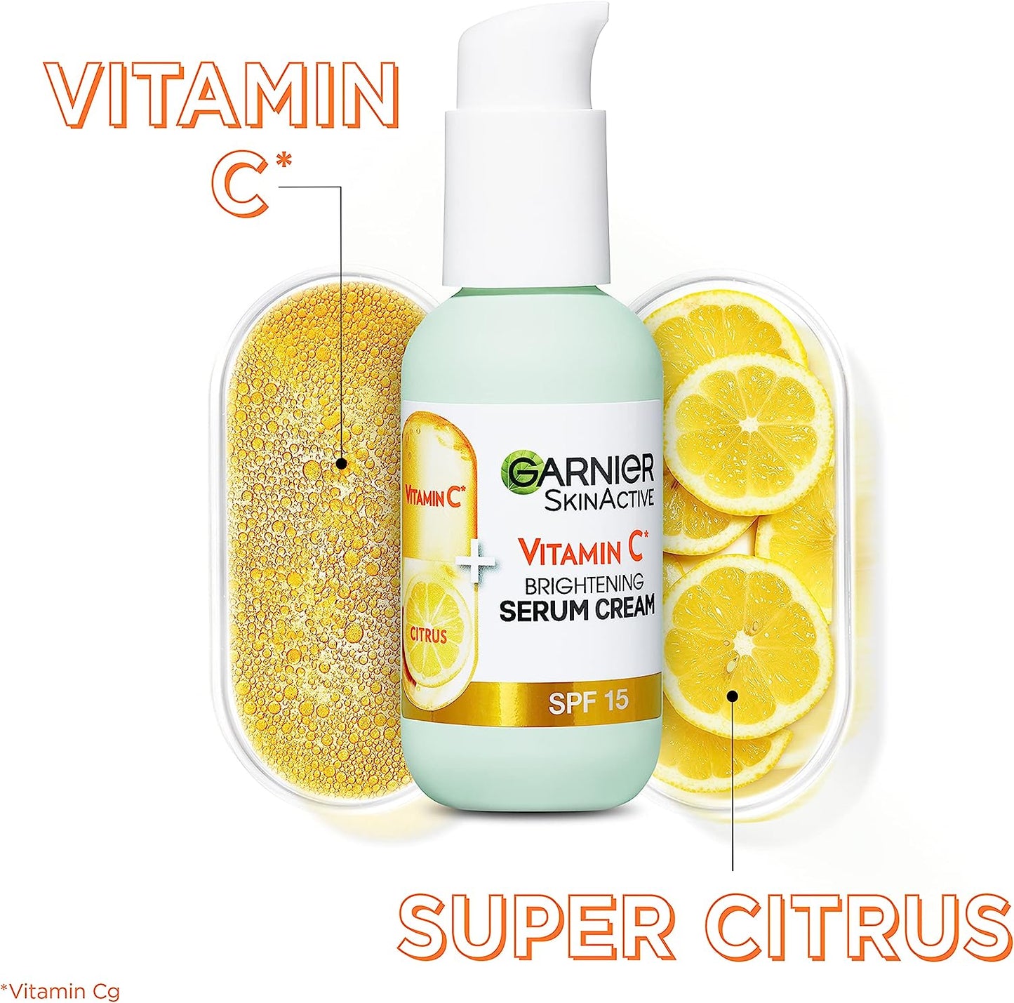 Garnier Skin Active Vitamin C Brightening Serum Cream with SPF15 50ml