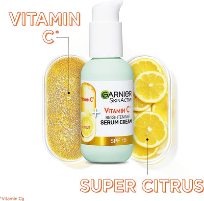 Garnier Skin Active Vitamin C Brightening Serum Cream with SPF15 50ml