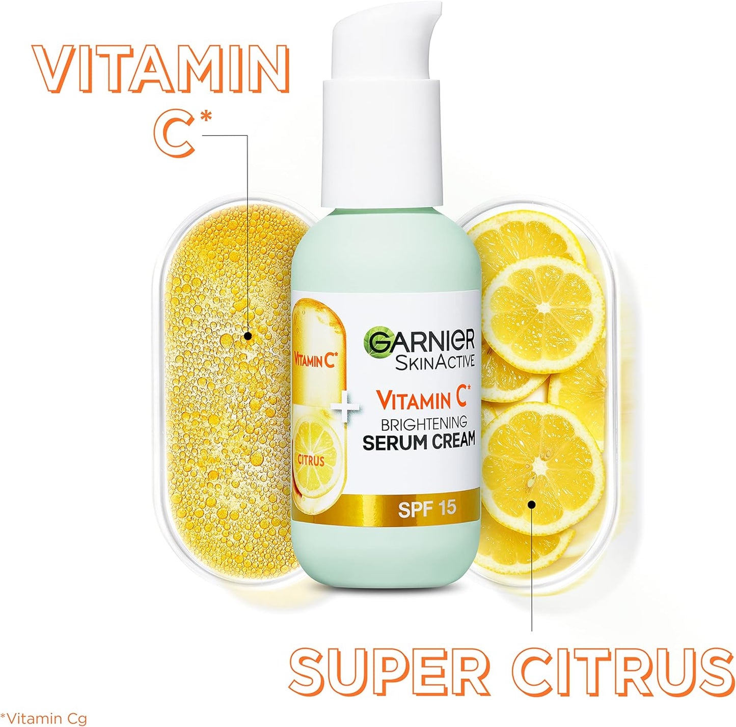 Garnier Skin Active Vitamin C Brightening Serum Cream with SPF15 50ml