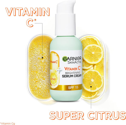 Garnier Skin Active Vitamin C Brightening Serum Cream with SPF15 50ml