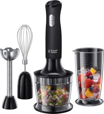 Russell Hobbs RHSM5BLK, Desire Hand Blender, Dishwasher Safe and Detachable Parts, 2 Speeds and Pulse