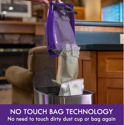 Kenmore BU4018 Intuition Bagged Upright Vacuum Lift-Up Carpet Cleaner 2-Motor Power Suction with HEPA Filter,3-in-1 Combination, Upholstery Tool for Hardwood Floor, Pet Hair, 14 pounds, Purple