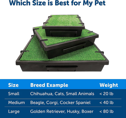 PetSafe Pet Loo Portable Dog Potty, Alternative to Pee Pads, Small