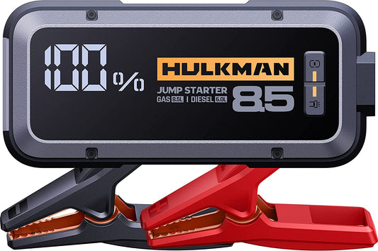 HULKMAN Alpha85 Smart Jump Starter 2000 Amp 20000mAh Car Starter for up to 8.5L Gas and 6L Diesel Engines