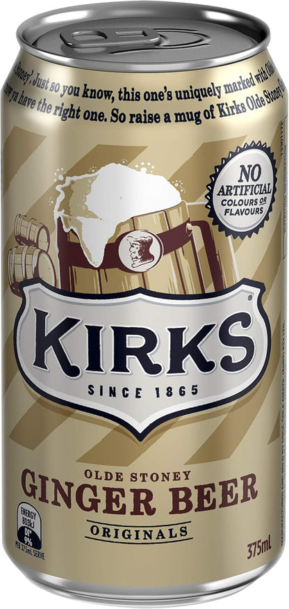Kirks Variety Soft Drink Multipack Cans 30 x 375mL