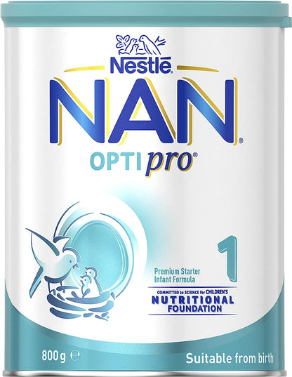 Nestlé NAN OPTIPRO 1, Suitable From Birth Starter Baby Formula Powder – 800g