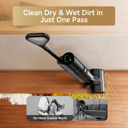 dreame G10 Wet Dry Vacuum Cleaner, Cordless Vacuum Mop All in One with Auto Self-Cleaning, Up to 30 Mins Runtime, Cordless Floor Cleaner Machine for Hard Floors, Edge Cleaning Wet Dry Vacuum