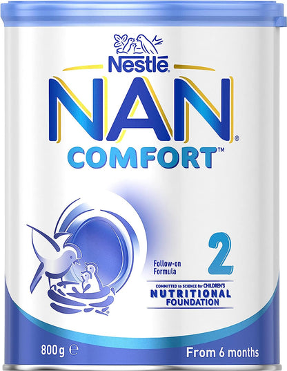 Nestlé NAN COMFORT 2, Follow-On Formula 6-12 Months Powder 800gm