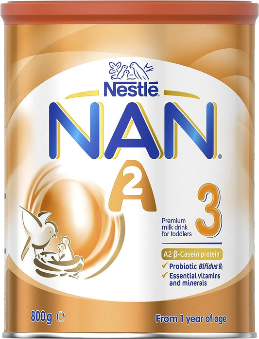 NAN A2 Stage 3, Toddler Milk Drink From 1 Year 800gm
